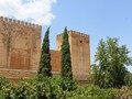 The walls of the Alcazar, the last Moorish holdout in the wars of 1492 that formed modern Spain.