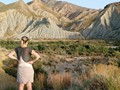 Wondering about the distant caves at Tabernas.