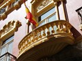 Walking around downtown Cartagena will take one past a colelction fo beautiful architecture.