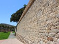 The Wall of the Sea in Cartagena was built to protext the naval base from foreign attack.