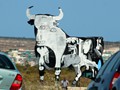 Somewhere along AP-7, a Picasso bull.