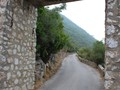 Scenic Queen's Road, high up on the Rock of Gibraltar.