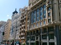 A line of buildings in Bourbon Madrid.