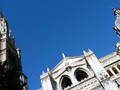 Catedral de Santa Maria, a grand church which stands in front of the Toledo Ayuntamiento.