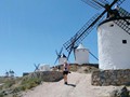 Jessica near the Consuegra mills.
