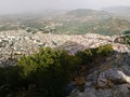 Jaen from the Torre de la Vela on Castillo de Santa Catalina.