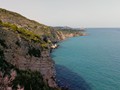 The Serra d'Irta falls dramatically into the Balearic Sea.