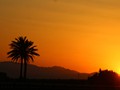 Sunset at Peniscola.