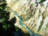 The cliffs of Yellowstone Canyon, high on the Yellowstone River.