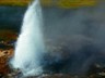 Young Hopeful Geyser erupts every half minute or so, splasing nearly six feet into the air.