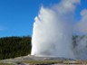 Old Faithful  is surrounded by thousands of parking spots and it doesn't even have a a Foot Locker.