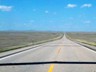 Trying to look through the bug-encrusted windshield on the high plains of northwest South Dakota.