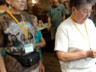 Confused grandmas on a bus tour wondering where they are supposed to be and what the itenirary has in store for them.