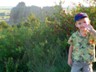 Andrew took quickly to hiking the hills above the Badlands.