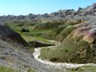 The White River valley in the Badlands.