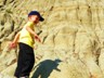 Andrew found an interesting eroding mound on the Jones Creek Trail.