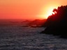 Sunset from Walsh Landing camp.