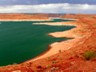 Looking down the Colorado River just north of Page, AZ.