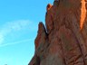 If you look close, you'll see a mountain climber.