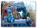 It took a long time, but eventually the Okeanos parade came down St. Charles.