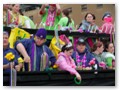 Most of the krewes were collections of families and friends from bars.