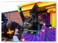 The captain of the Poseidon parade wore himself out fast.