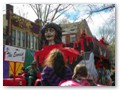 The NOMTOC parade moved from its usual location in Algiers thanks to the storms.