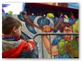 The Hunchback of Notre Dame float in NOMTOC.