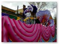 A royal participant in the Iris parade.