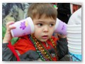 Too loud! Thanks to Iris for throwing Andrew a  dozen commemorative cups.