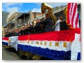 Nola brass bands got a ride in the Mid-City parade.