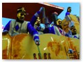 When Thoth rolls, the sky rains beads usually. Watch your head!
