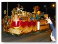 The king of the Napoleon parade is actually an emperor.