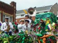 A brass band to set the mood on St. Charles.