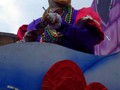 The Thoth riders are very generous with their baubels and usually sim for hard to throw-to places