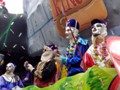 Thoth riders consider launching the wares to the people on the rooftops.