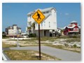 Retirees require a fatter kind of crossing sign at Fort Walton Beach.