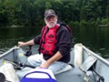 Grandpa took the boat out only once this year.