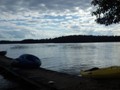 After a long day of tubing and paddling...