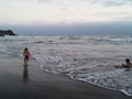 Ending the night in Playa Saldamando's little beach.