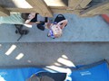 We couldn't fit the tent on the roof.