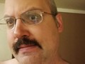 I thought I'd try a moustache for awhile but it might just be the sleep deprivation.
