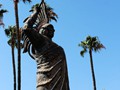In the city park of Ensenada, a peaceful place to hang out.