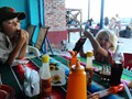 Chowing on MORE fish tacos in San Felipe.