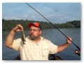 We caught a few small crappie and bluegills on Ballard Lake.